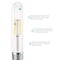 Luxrite T9 Tube LED Light Bulbs 5W 60W Equivalent 500LM 4000K Cool White Dimmable E26 Base, 4PK LR21655-4PK - alternate 8